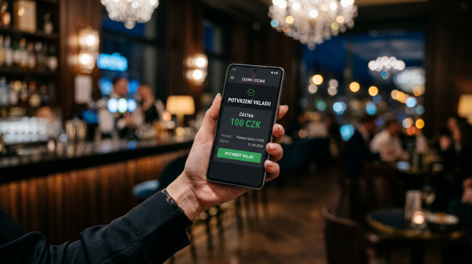 Mobilní aplikace online kasina s potvrzením nízkého vkladu 100 Kč